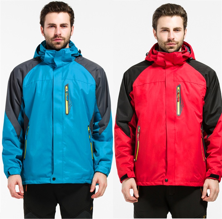 YX撞色拉鏈款兩件套沖鋒衣-寶藍色(圖7) YX撞色拉鏈款兩件套沖鋒衣-寶藍色(圖7)