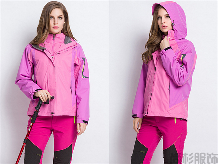 長絨內(nèi)膽沖鋒衣--男士灰色(圖10) 長絨內(nèi)膽沖鋒衣--男士灰色(圖10)