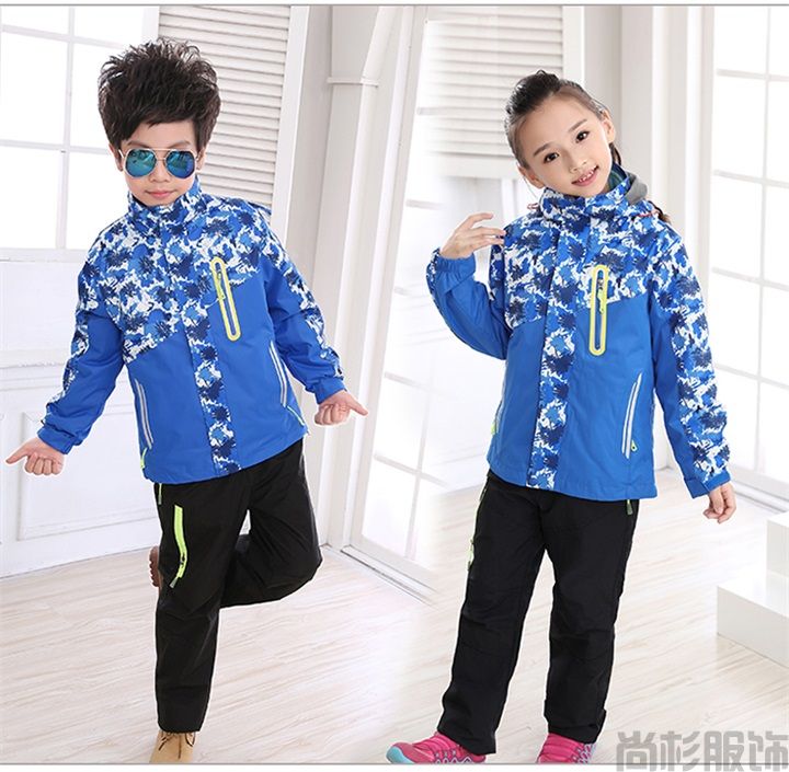 兒童兩件套沖鋒衣滑雪服(圖7) 兒童兩件套沖鋒衣滑雪服(圖7)