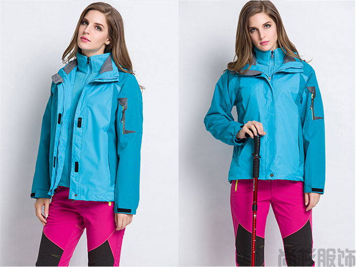 長絨內(nèi)膽沖鋒衣--男士灰色(圖9) 長絨內(nèi)膽沖鋒衣--男士灰色(圖9)