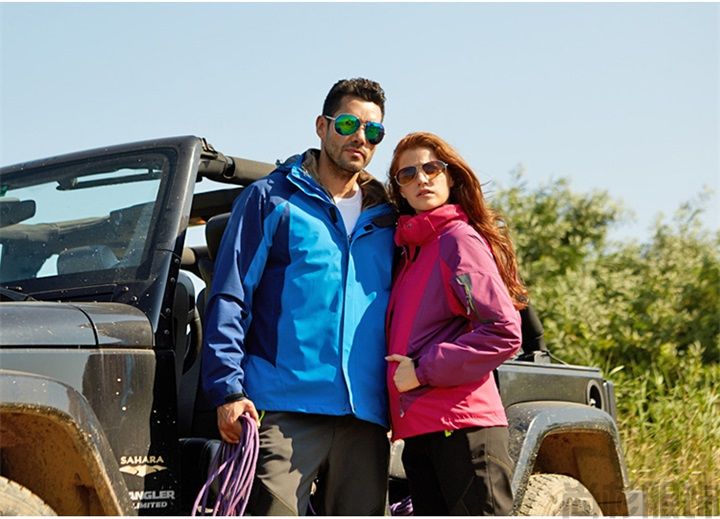 長絨內(nèi)膽沖鋒衣--男士灰色(圖2) 長絨內(nèi)膽沖鋒衣--男士灰色(圖2)